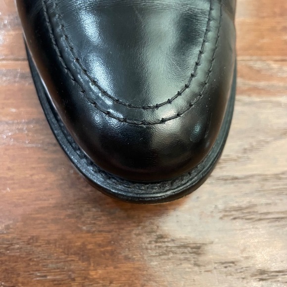 Allen Edmonds Grayson Loafers Mens Black Tassel Leather Dress Shoes 11.5 D main image 11